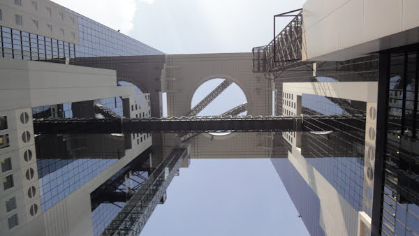 a view from below